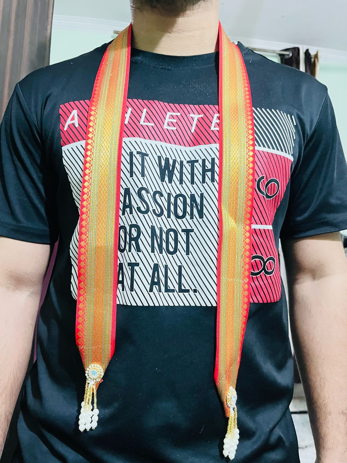 Welcome Swagat Dupatta for Barati