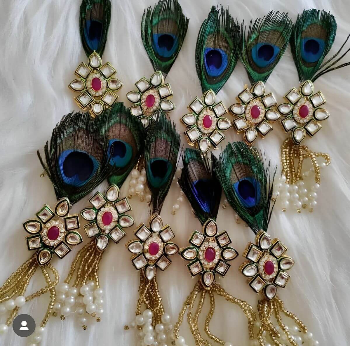 Kundan Weeding Brooch