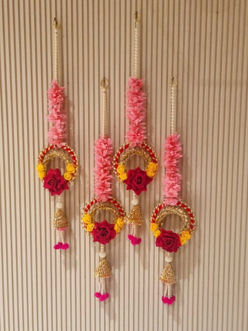 Wall Hanging Lamp Tealight Holders – Set of 2 pc 4 ft