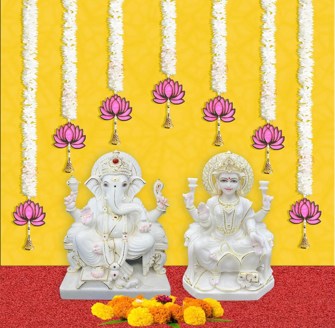 Jasmin Lotus Hanging set of 5pc 4ft