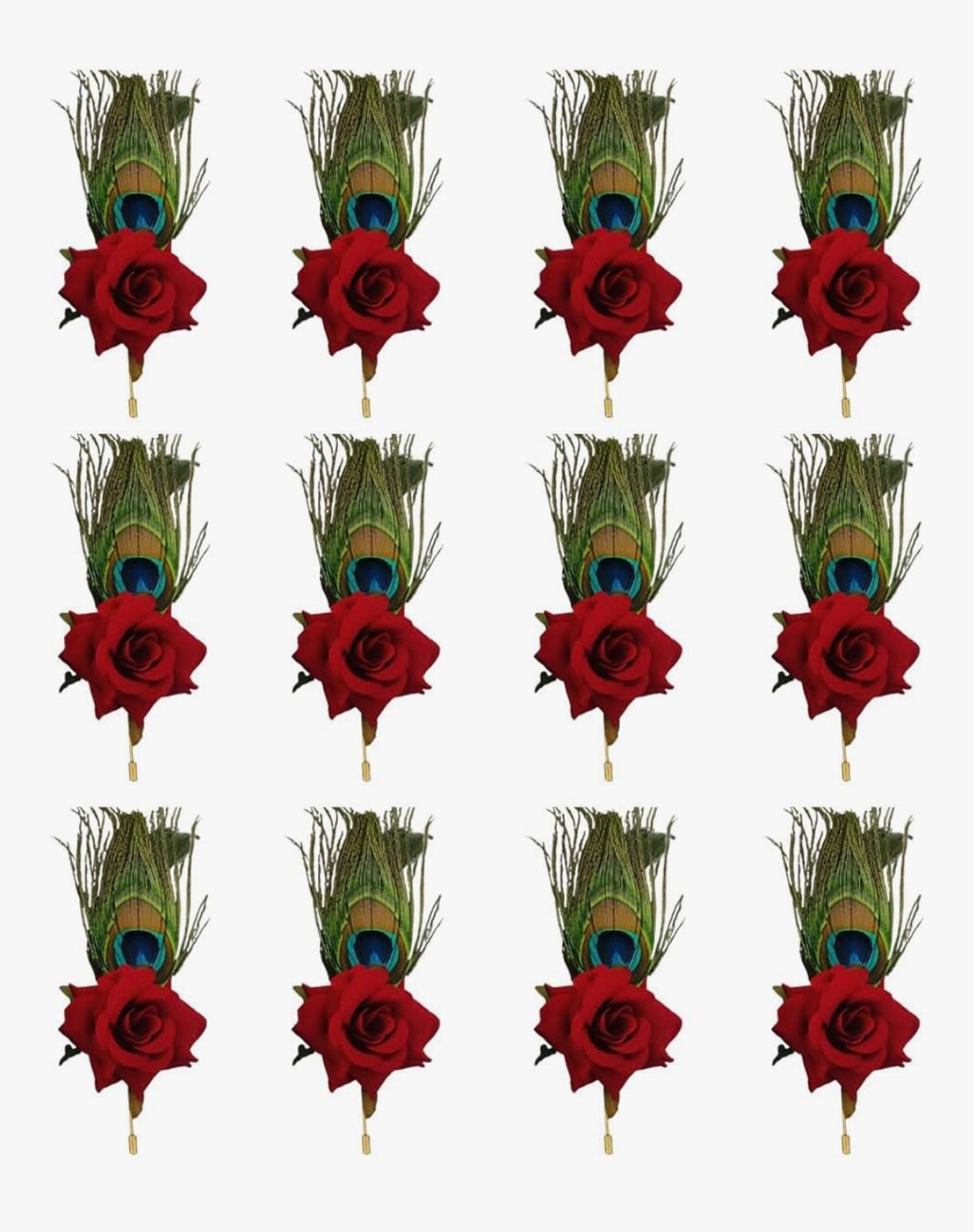 Barat Swagat Rose Brooch