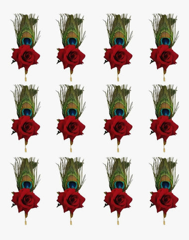 Barat Swagat Rose Brooch