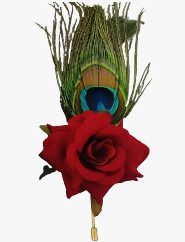 Barat Swagat Rose Brooch