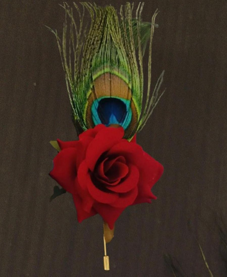 Barat Swagat Rose Brooch