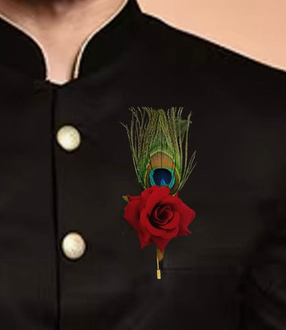 Barat Swagat Rose Brooch