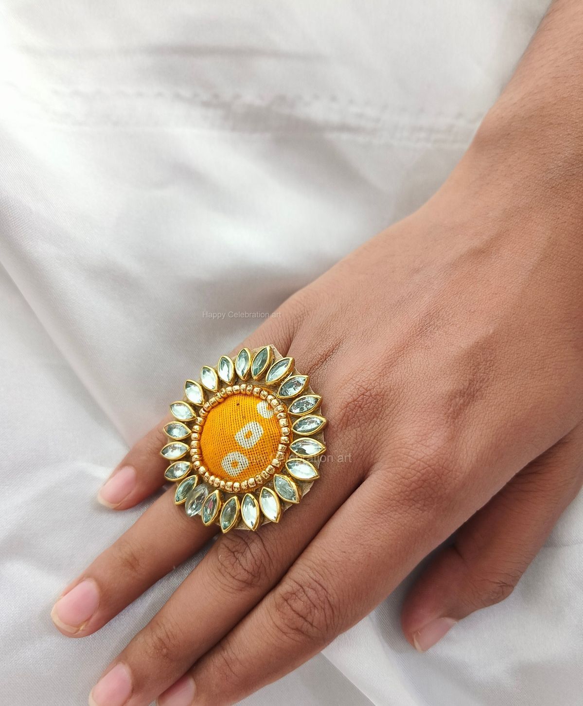 Bandhani Ring Mix Colour