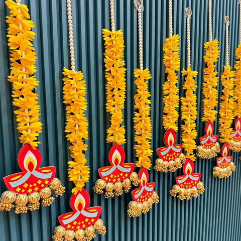 Wall Hanging Lamp Tealight Holders – Set of 2 pc 4 ft