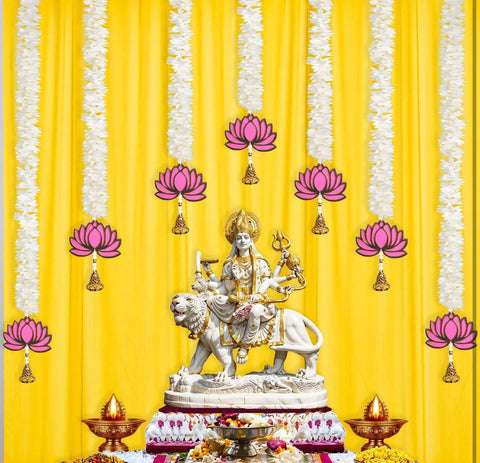 Jasmin Lotus Hanging set of 5pc 4ft