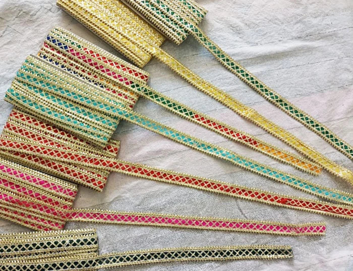 Welcome Dupatta Gota Patti